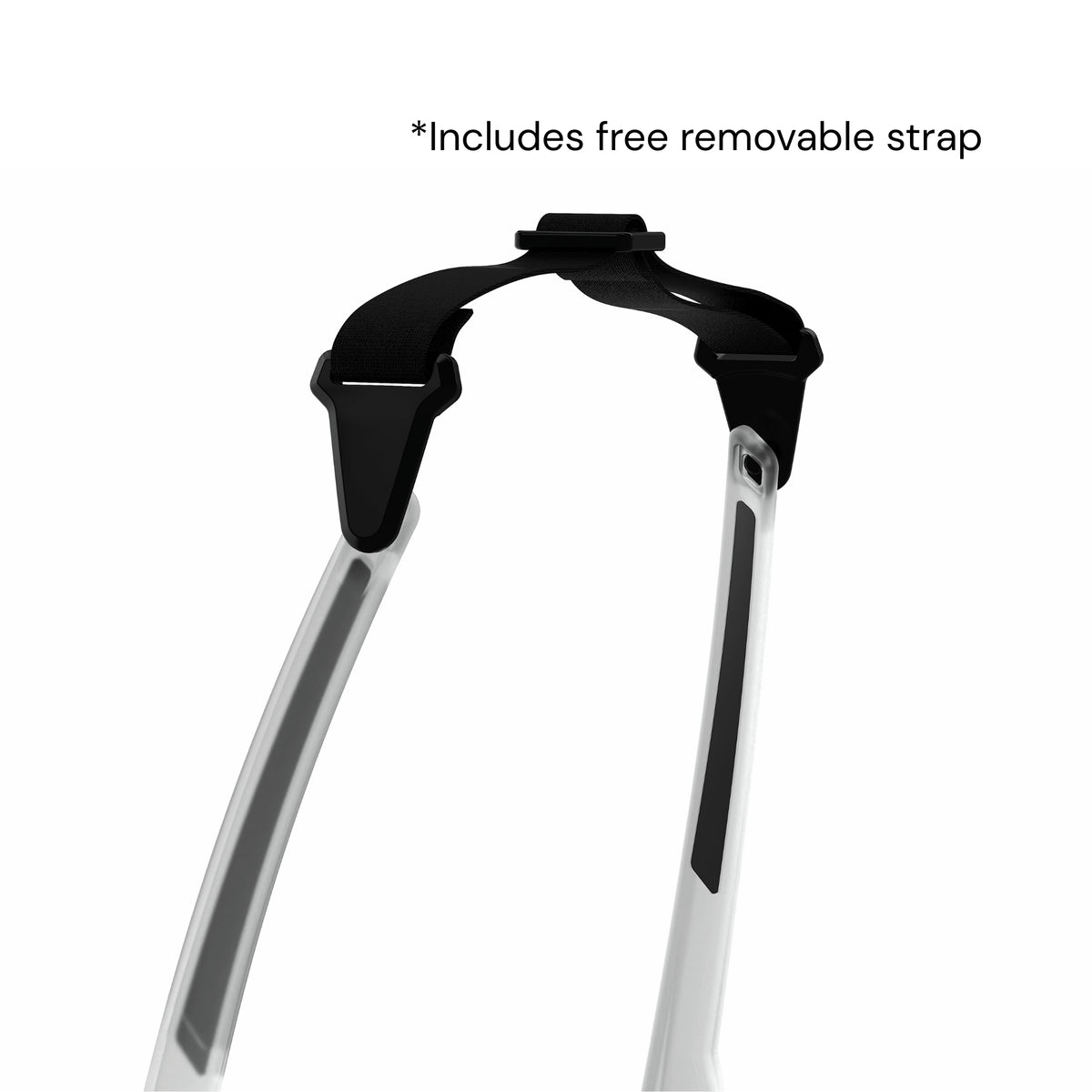 Matte Halo | DUBL Helios Golf Sunglasses with ShotSync™, grips and strap