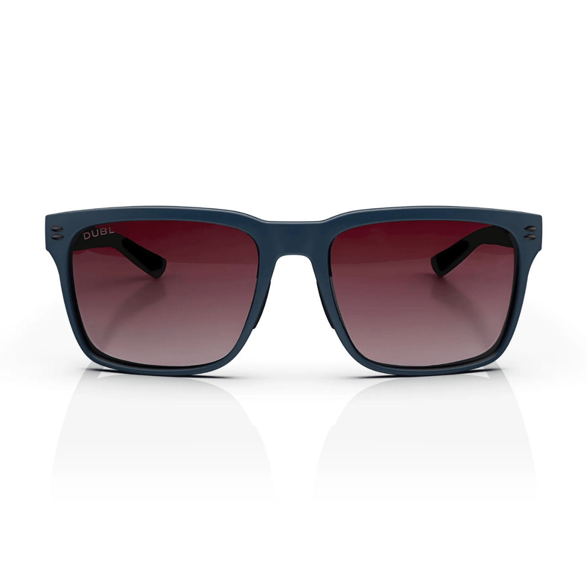 Matte Abyss | DUBL Hyperion Golf Sunglasses, Front Shot