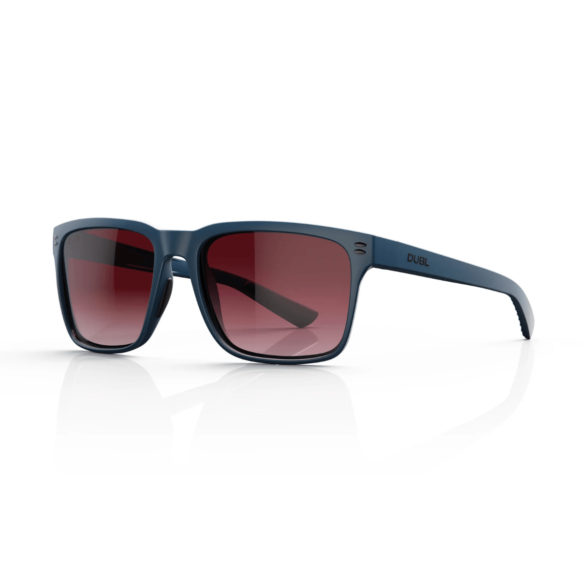 Matte Abyss | DUBL Hyperion Golf Sunglasses, Side Shot
