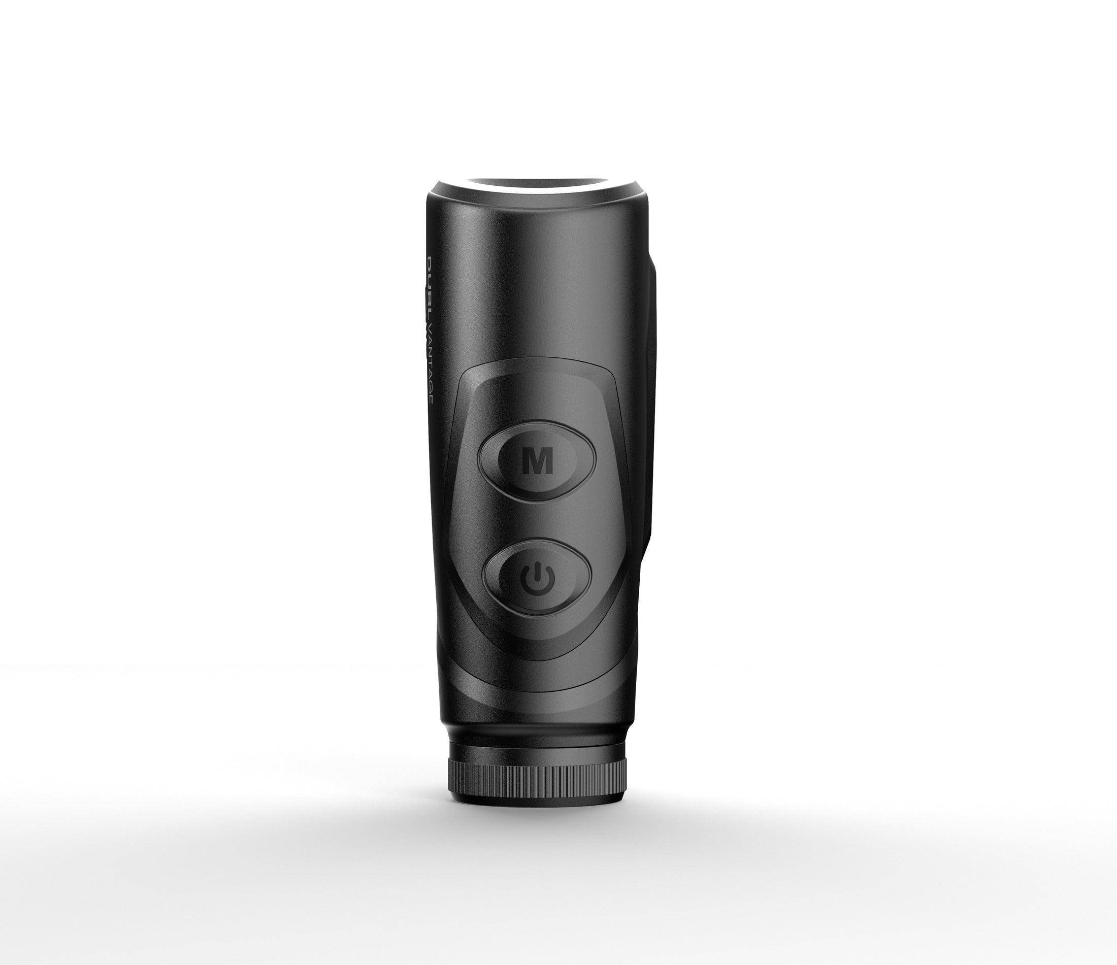 Matte Carbon | DUBL Vantage Golf Rangefinder, top up black